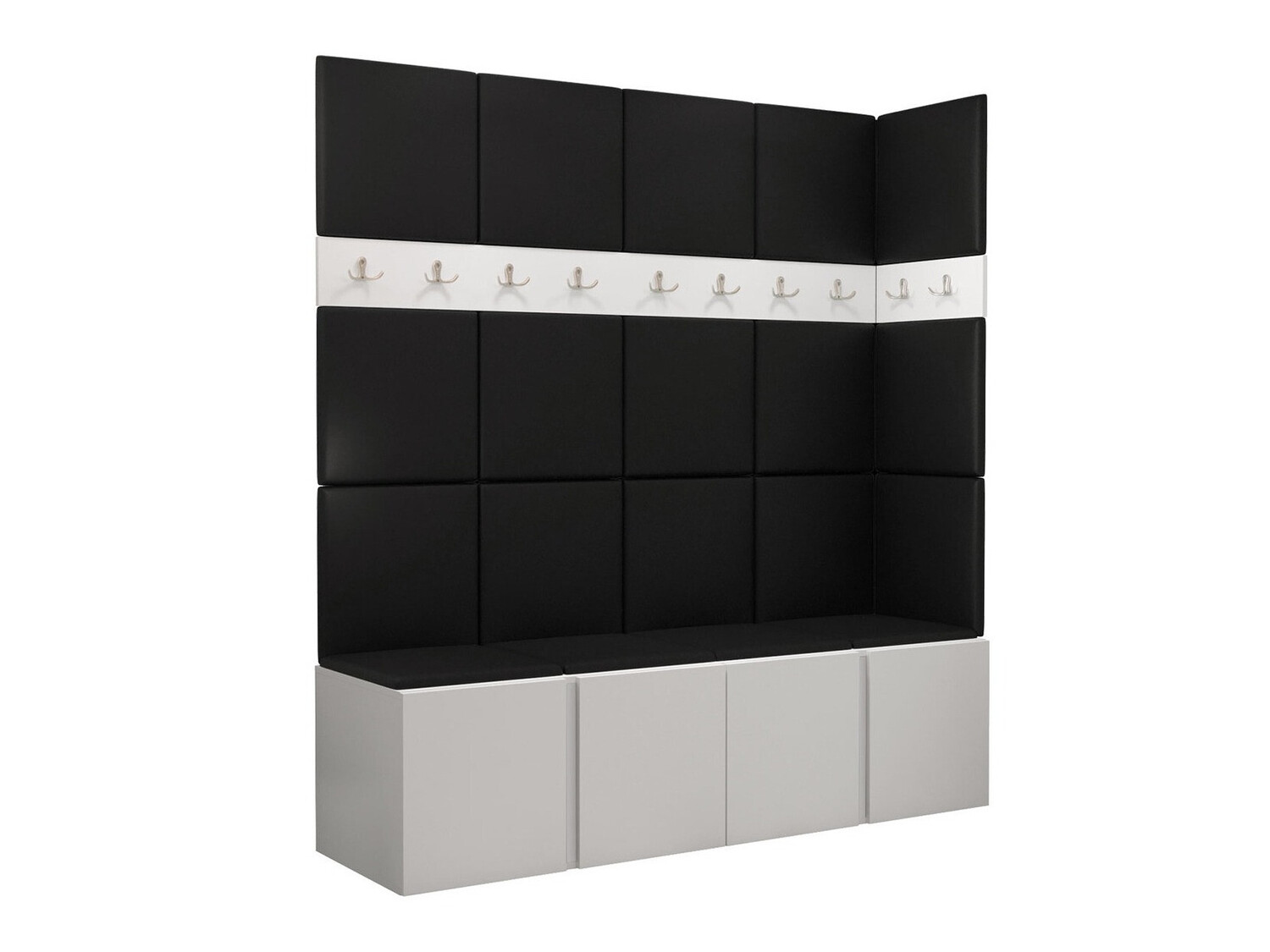 Meuble d'entrée Pinis II (Blanc)