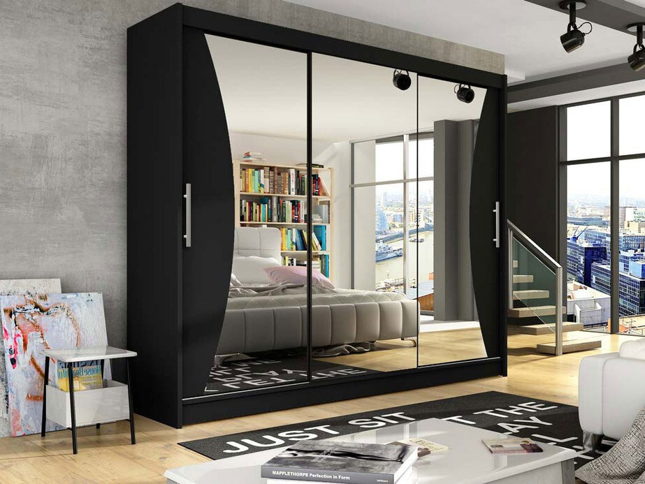 Armoire Closico Ordo IV (Noir)