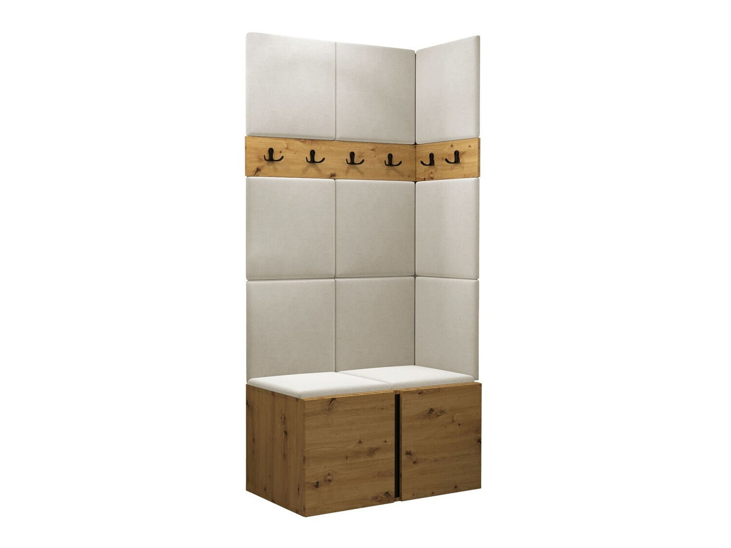 Meuble d'entrée Pinis I (Chêne Artisan)