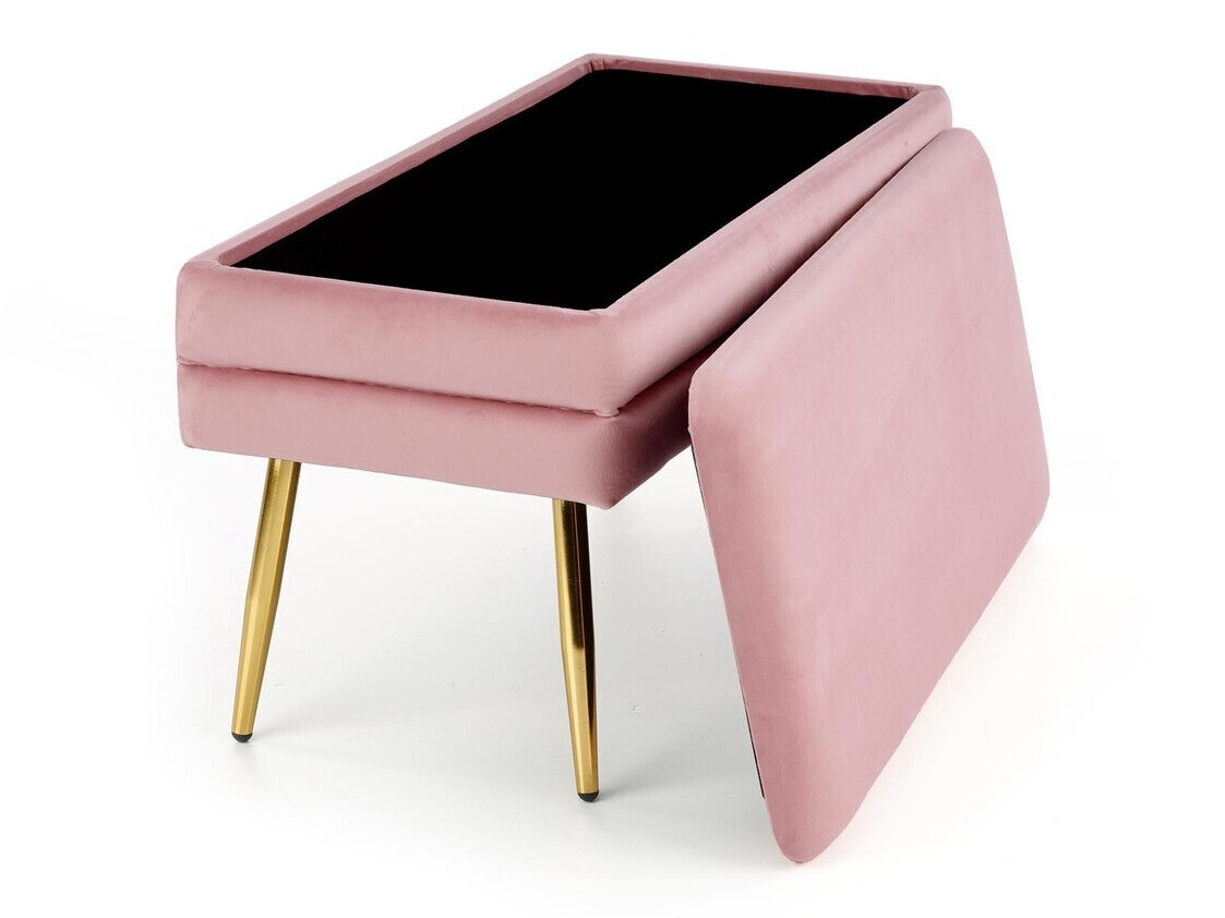 Banc rembourré Houston 1255 (Rose + Doré)