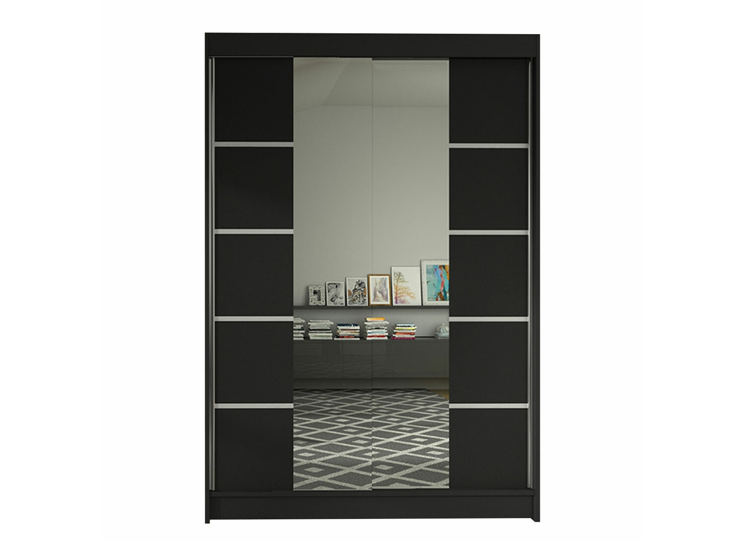 Armoire Closico Salvor V (Noir)