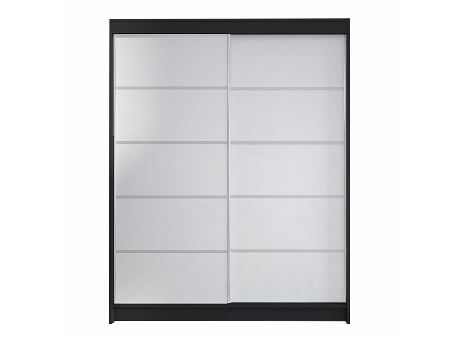 Armoire Closico Vastor IV (Noir + Blanc)