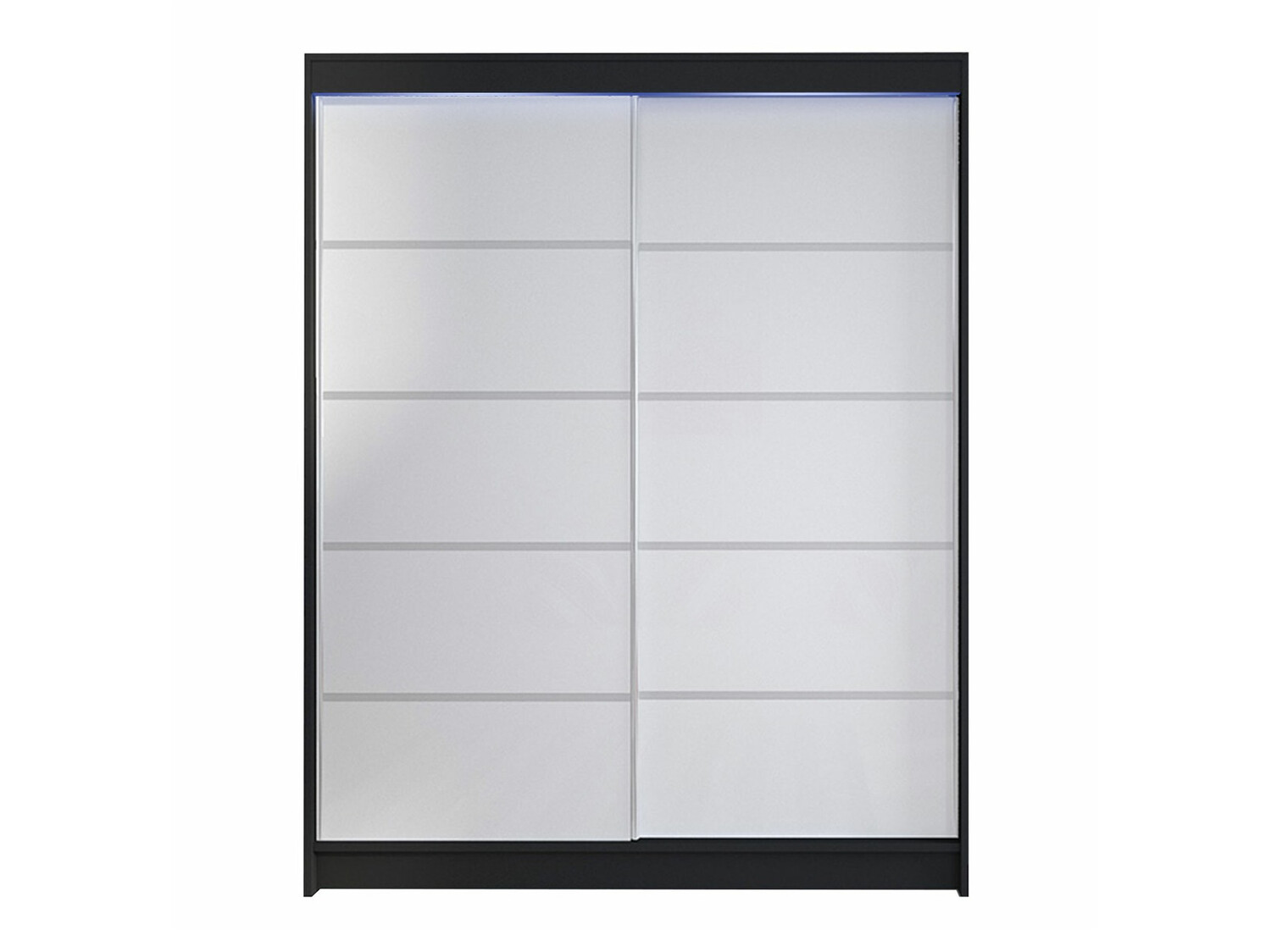 Armoire Closico Vastor IV (Noir + Blanc)