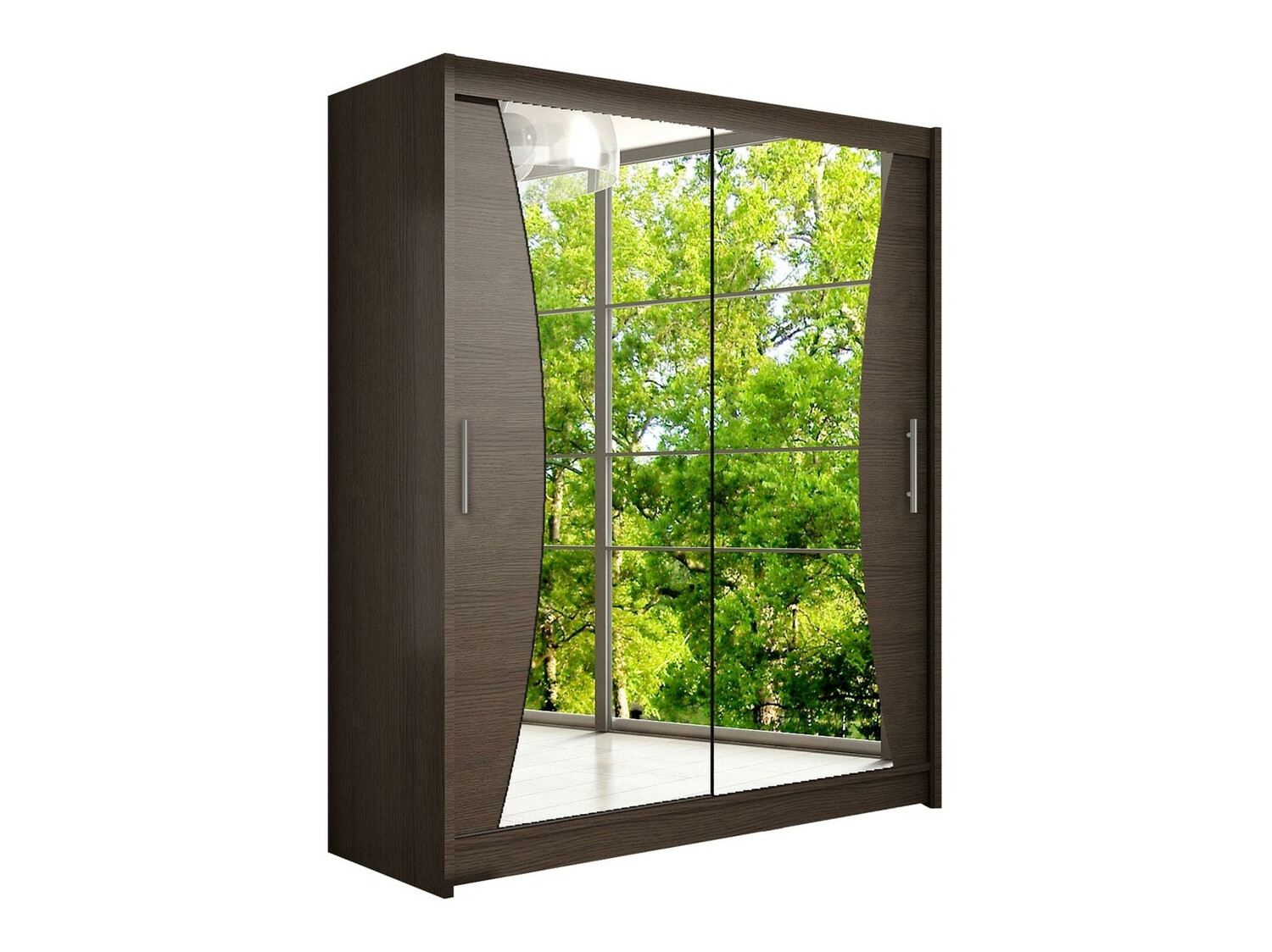 Armoire Closico 116 (Chêne foncé)