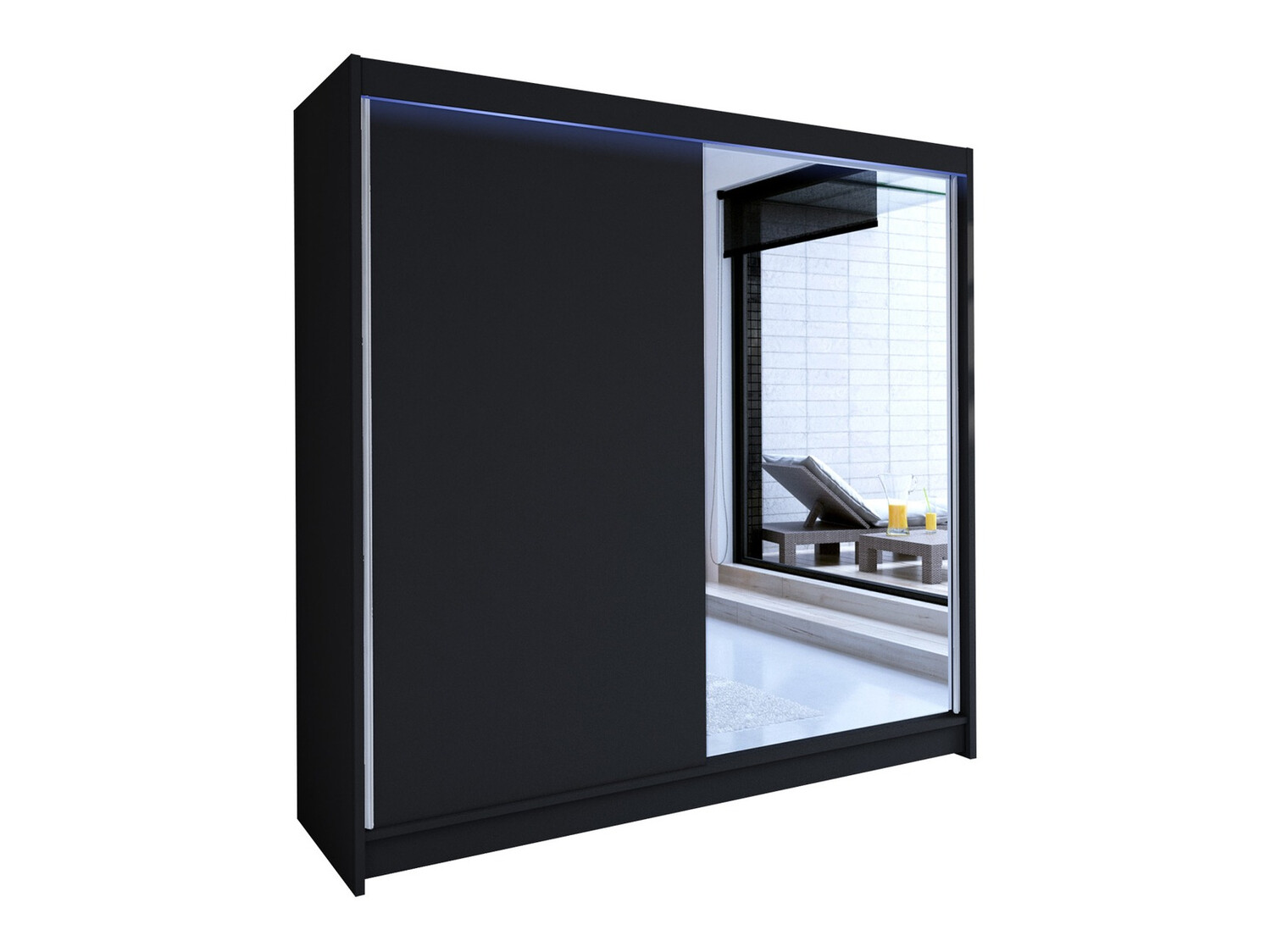 Armoire Closico Cavaris I (Noir)