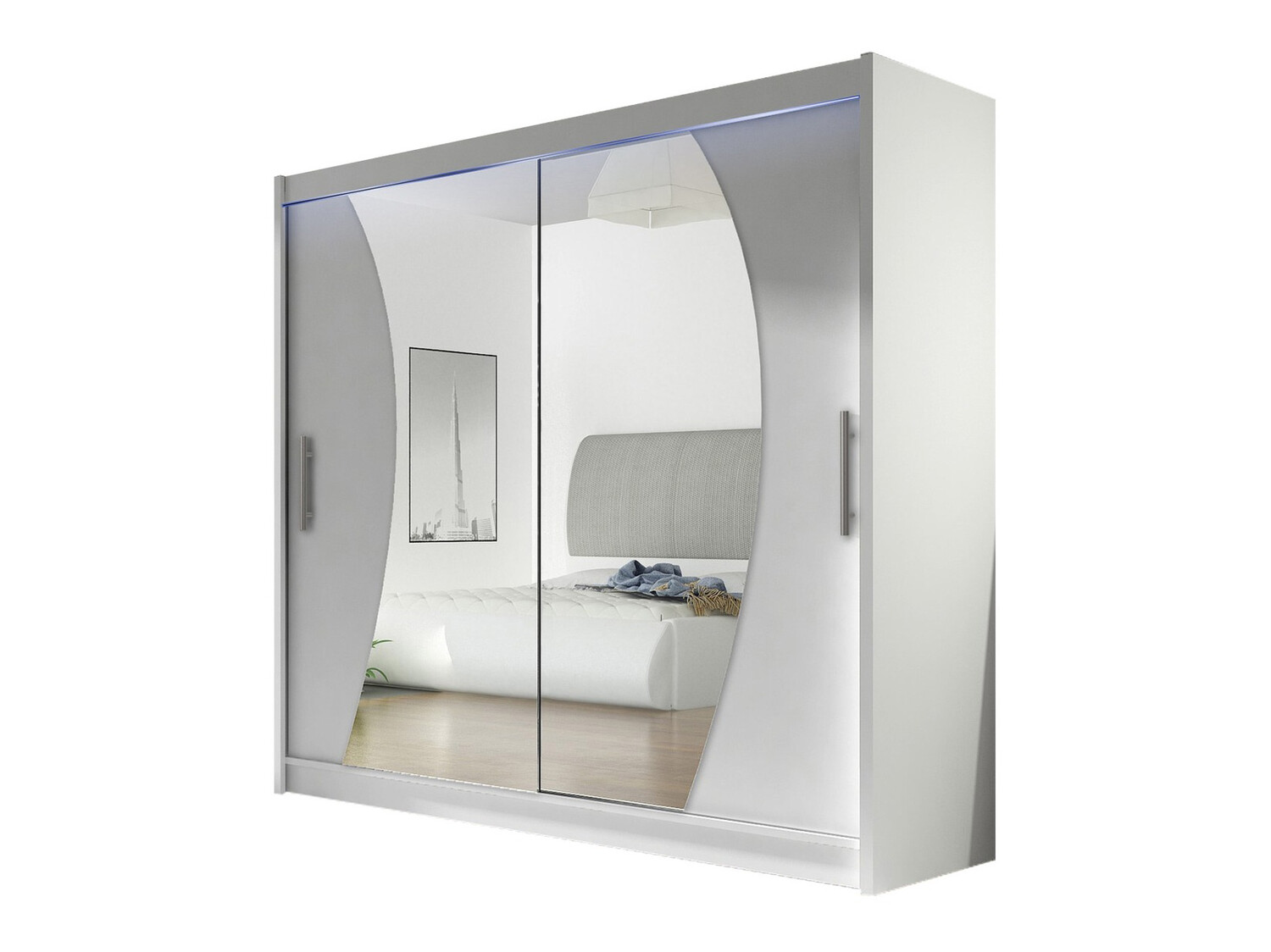 Armoire Closico Pallor IX (Blanc)
