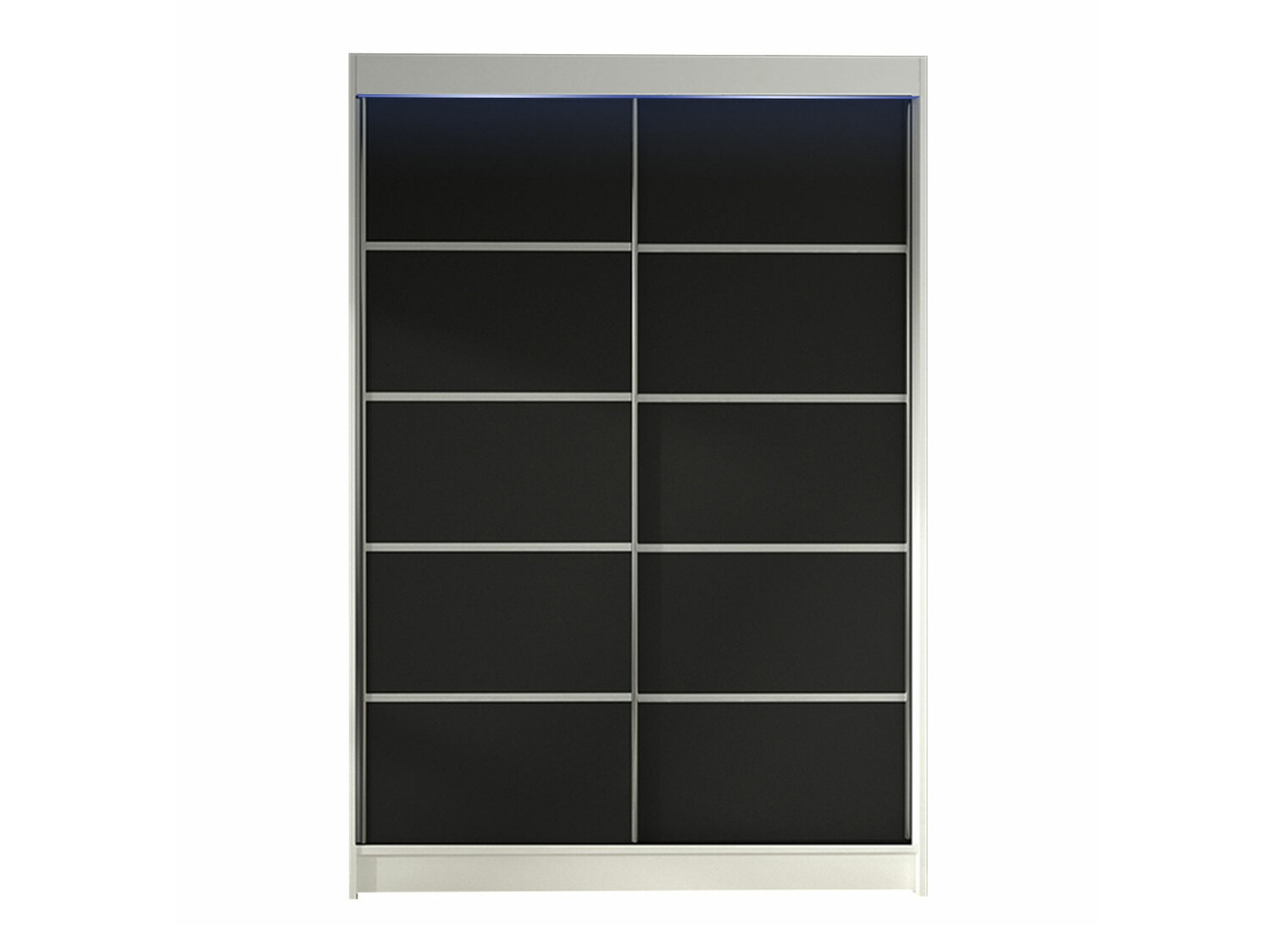 Armoire Closico Salvor IV (Blanc + Noir)