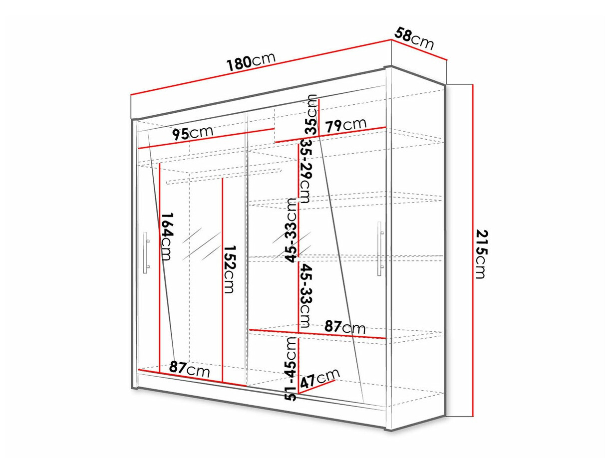 Armoire Closico Pallor XIV (Blanc)