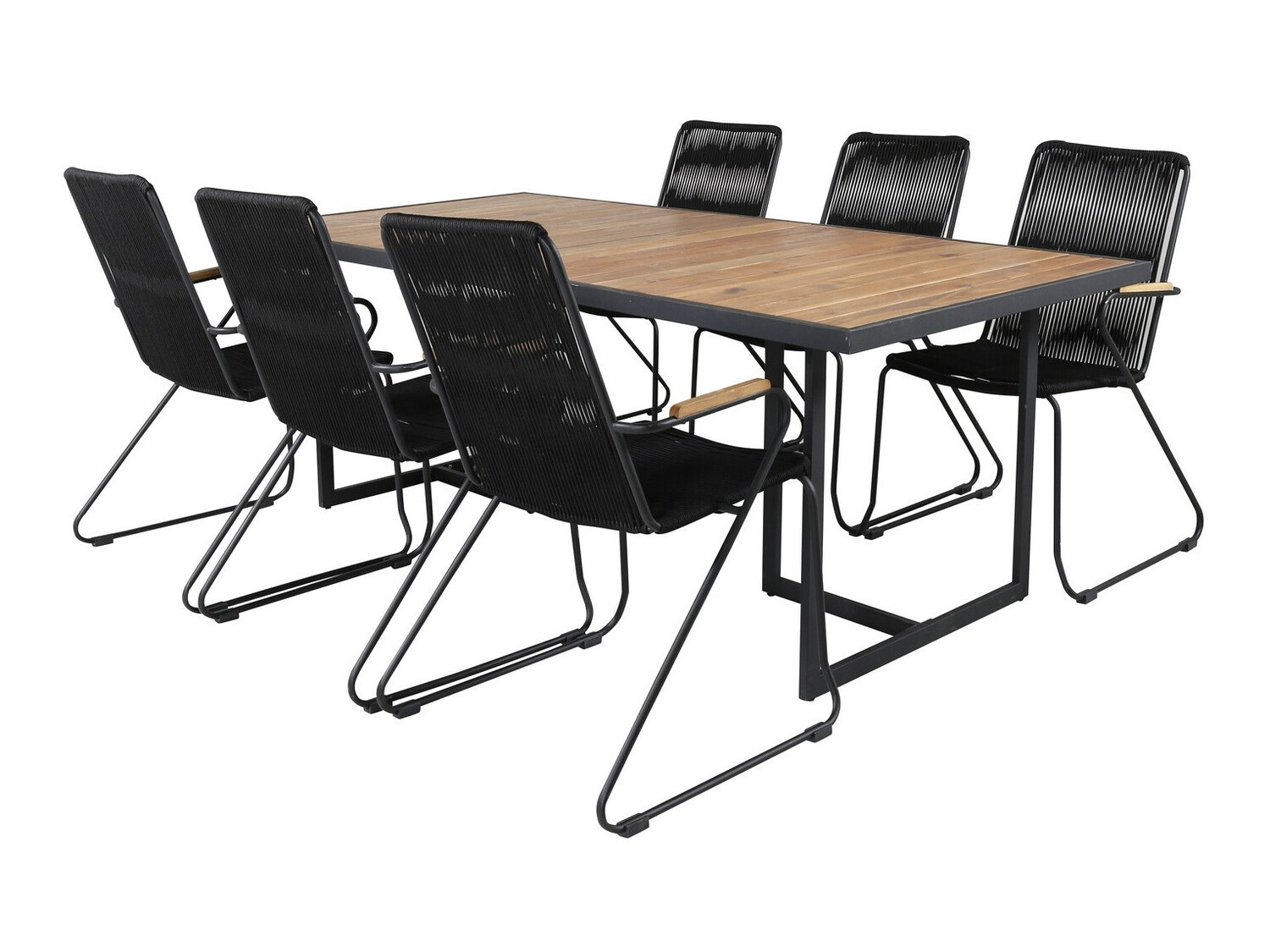 Ensemble table et chaises Dallas 2913