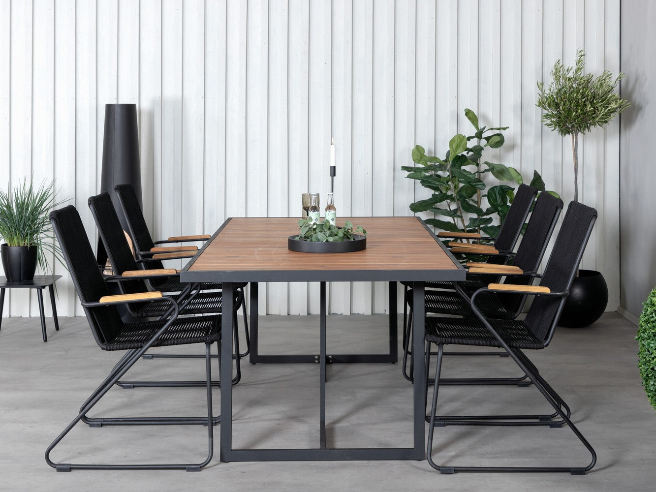 Ensemble table et chaises Dallas 2913