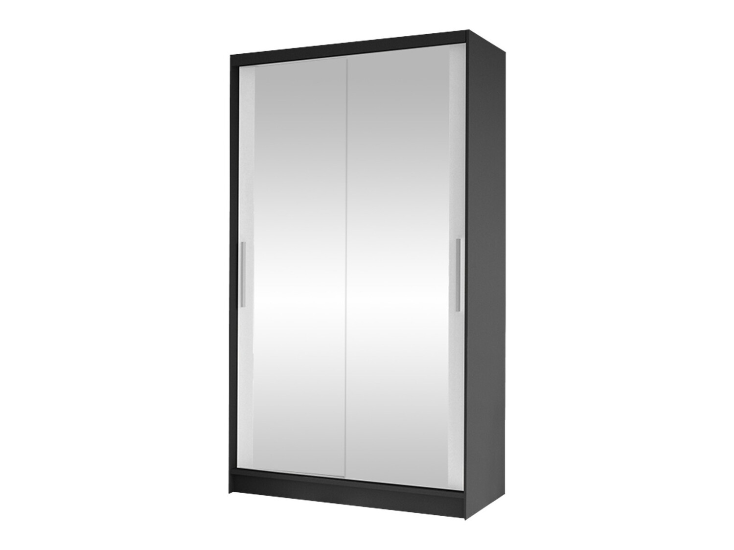 Armoire Closico Structor VII (Noir + Blanc)