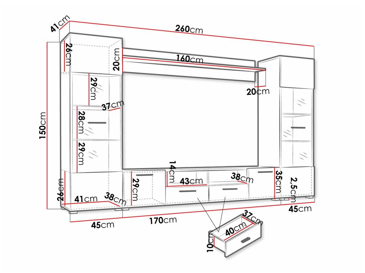 Ensemble de salon Agnas