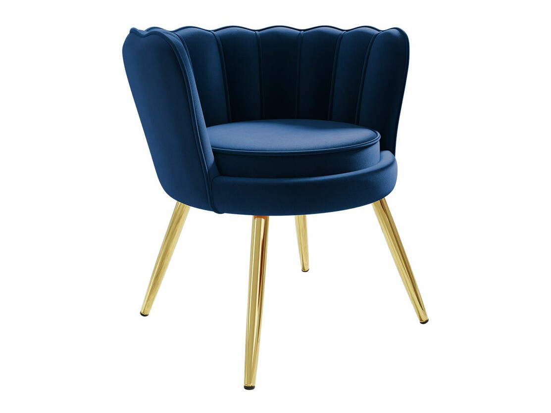 Fauteuil Comfivo Univae (Bleu + Doré)