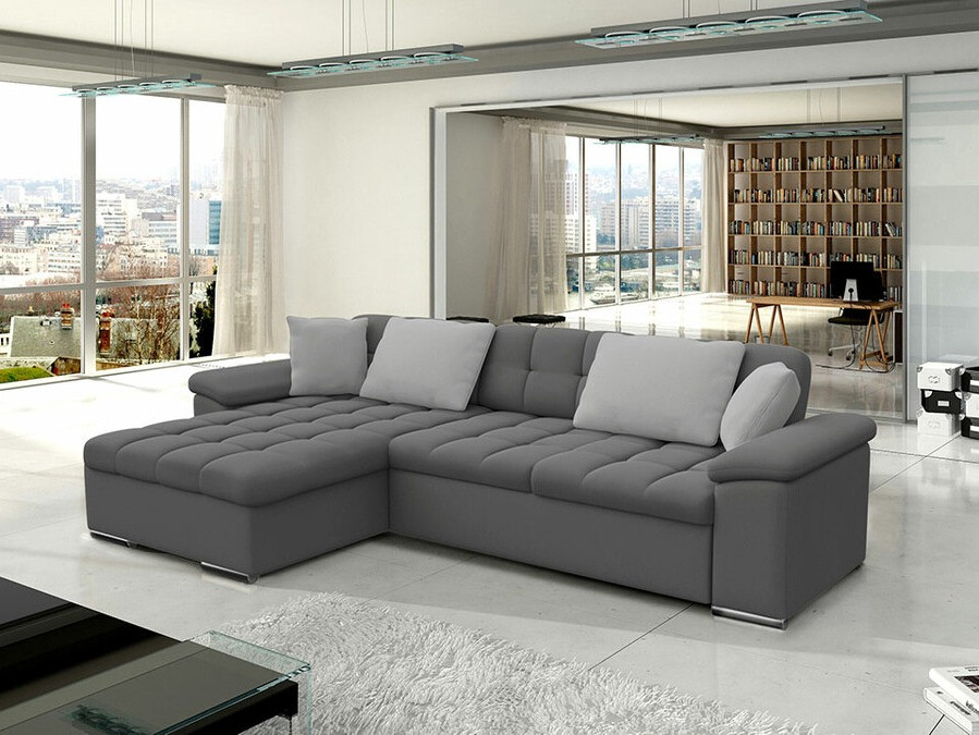Canapé d'angle Comfivo Mica II (Uttario Velvet 2971 + Uttario Velvet 2973)