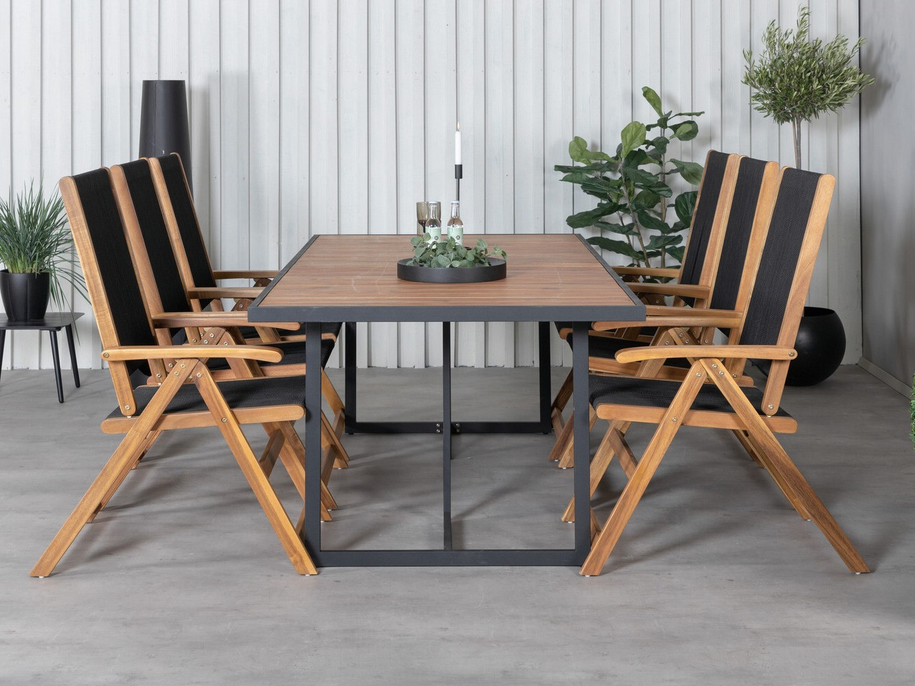 Ensemble table et chaises Dallas 2905