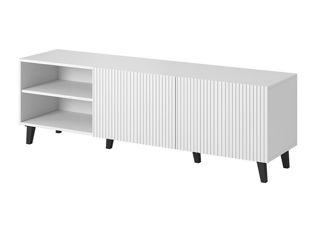 Meuble TV Levmari 102 (Blanc + Noir)