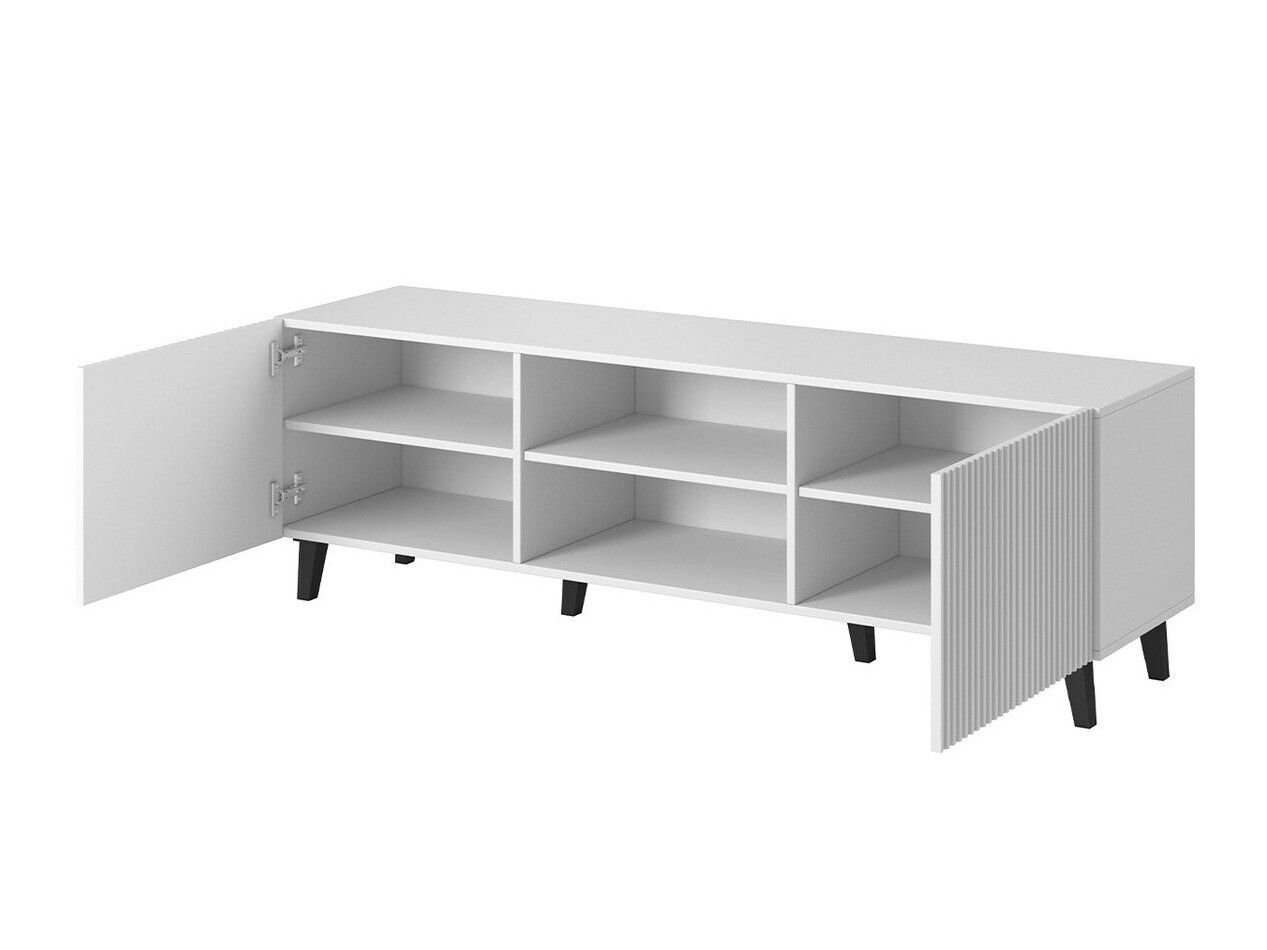 Meuble TV Levmari 102 (Blanc + Noir)