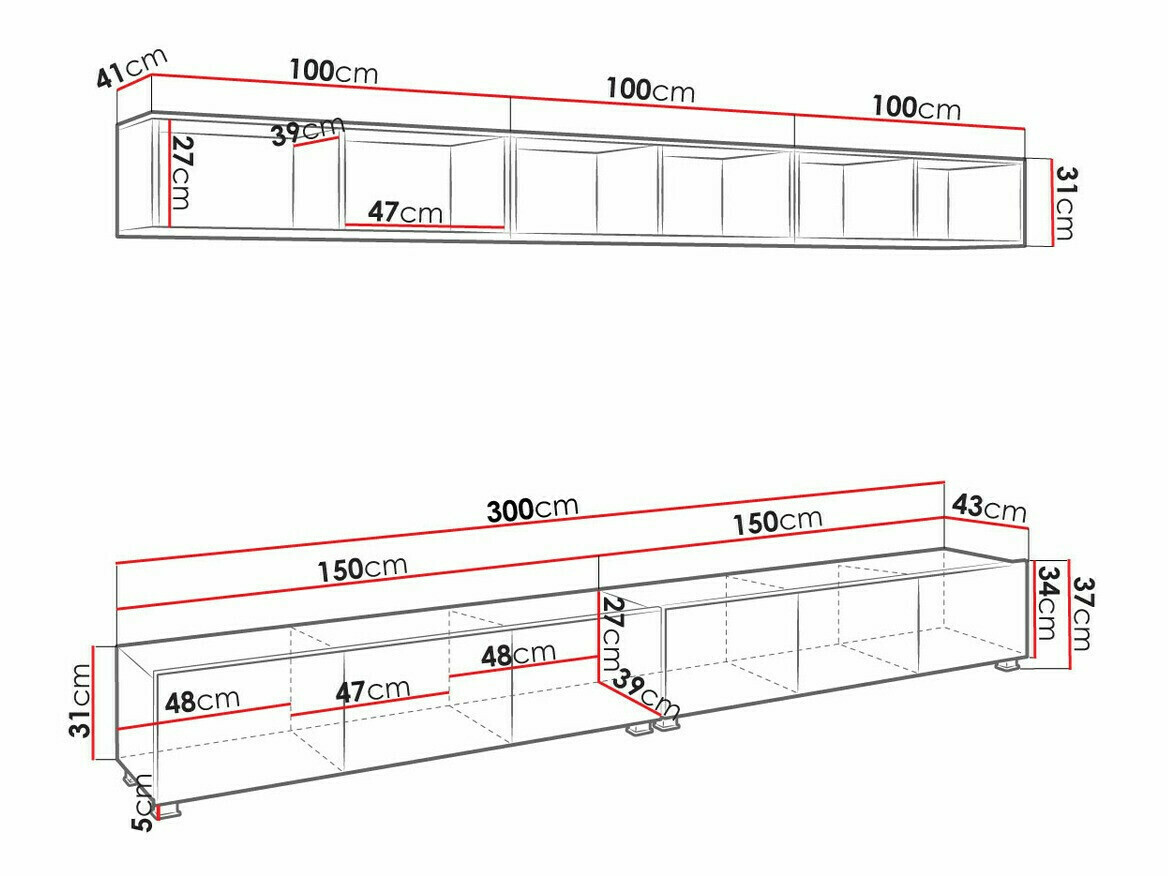 Ensemble de salon Remus XXXIII (Noir + Noir brillant + Chêne Artisan)
