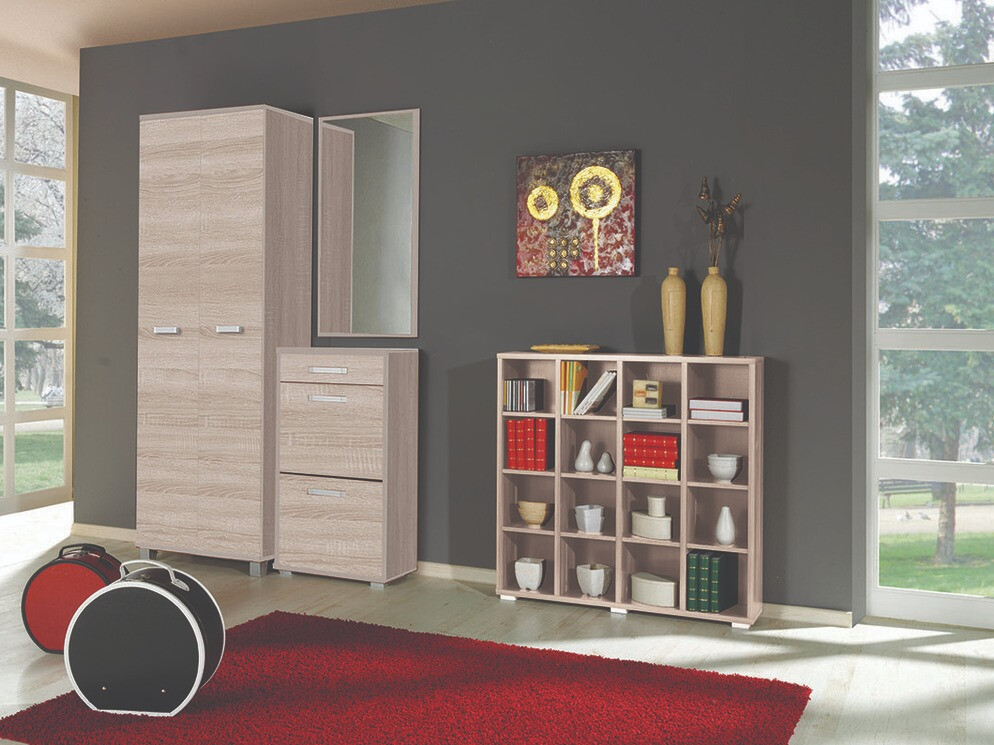 Meubles à chaussures Cirevau 119 (Sonoma chêne)