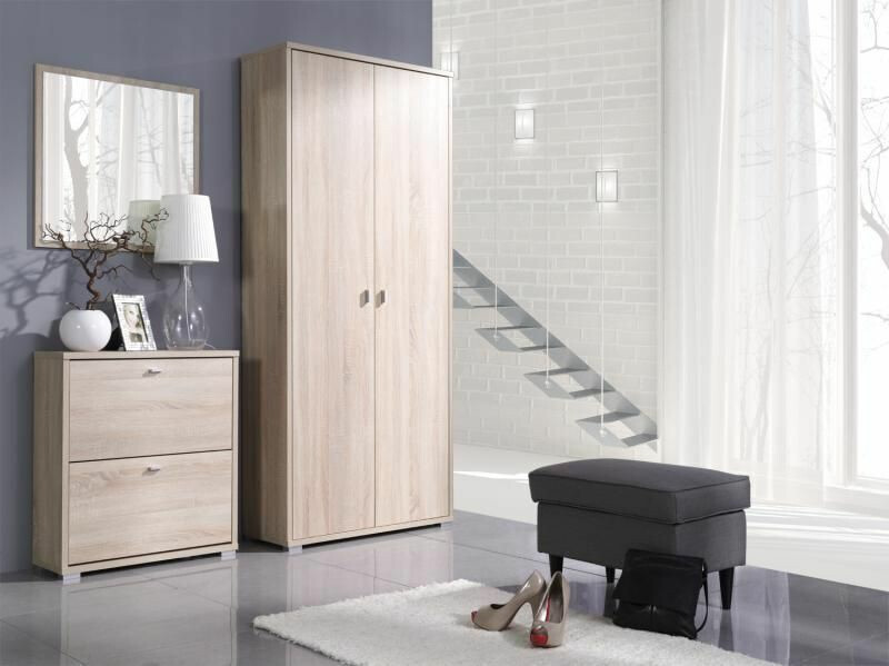 Meubles à chaussures Fenmora 101 (Sonoma chêne)