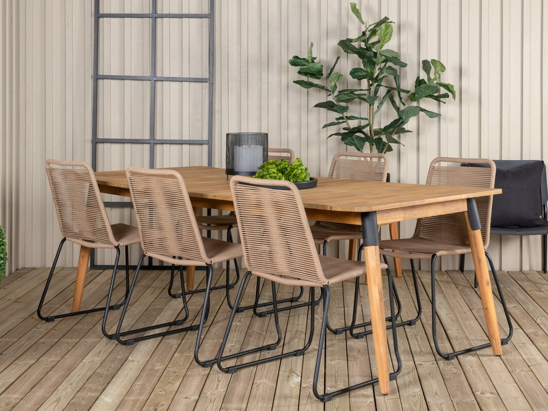 Ensemble table et chaises Dallas 2879