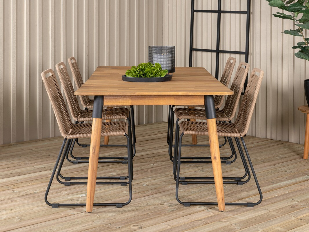 Ensemble table et chaises Dallas 2879