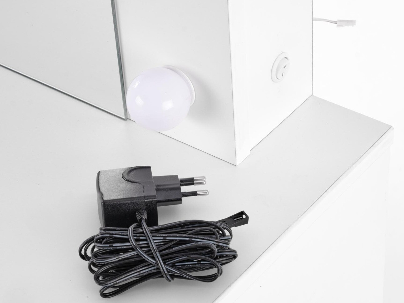 Coiffeuse Houston Gaudium (Blanc)