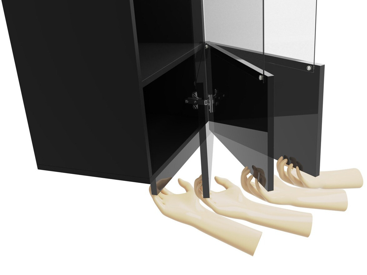 Ensemble de salon Remus VII (Blanc + Blanc brillant)