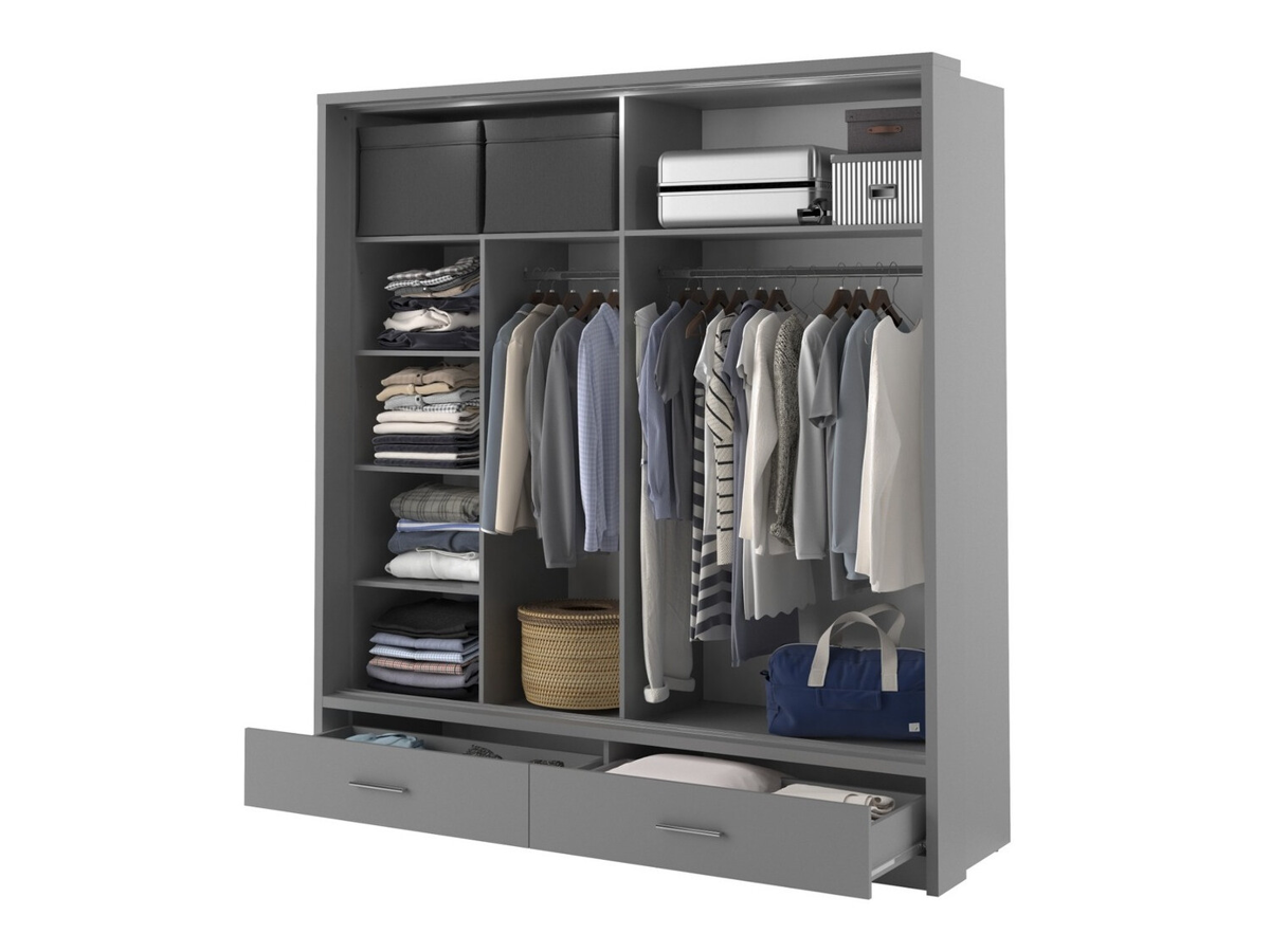 Armoire Fresno 104 (Gris)