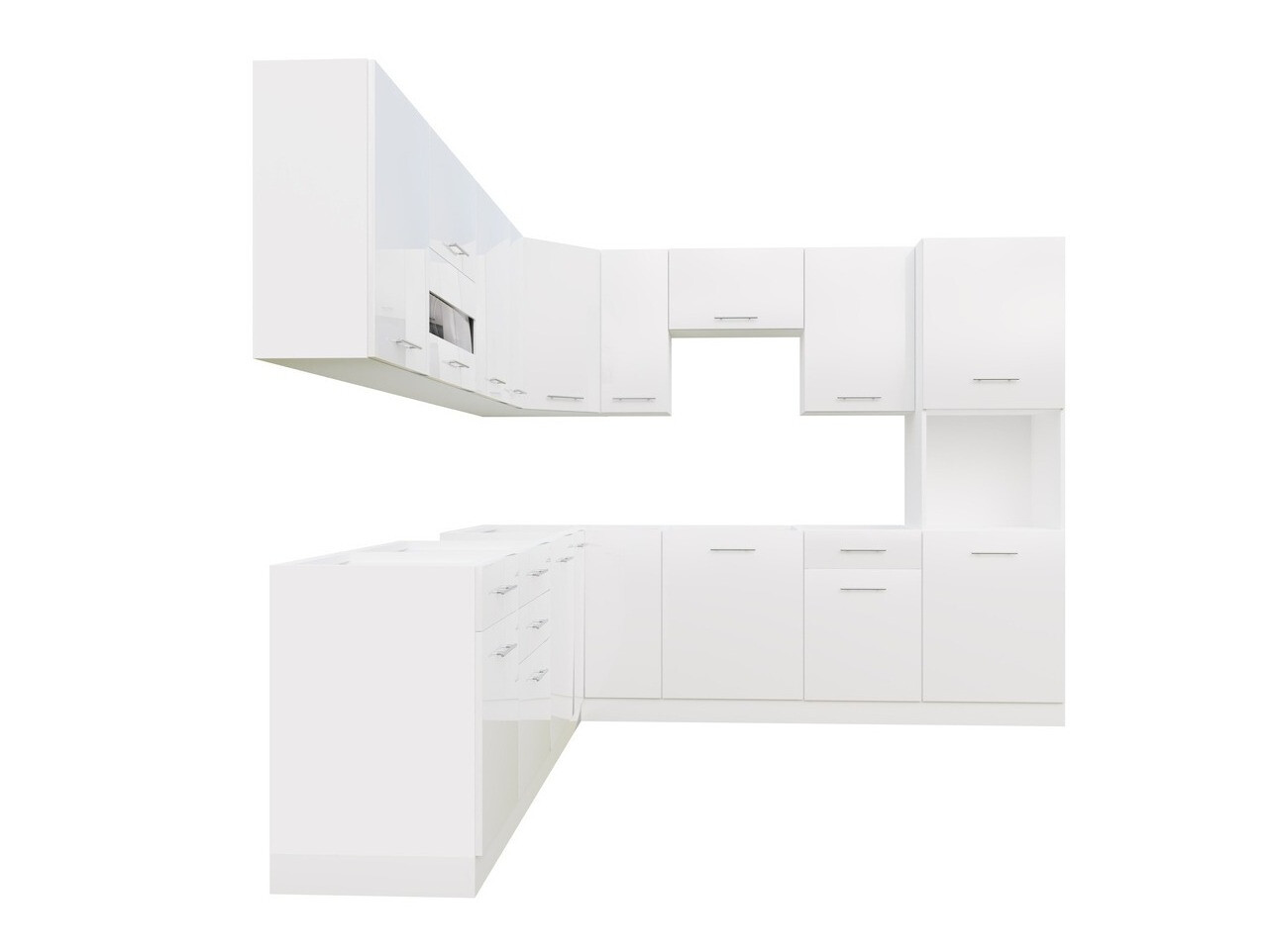 Cuisine complète modulaire Tiffa White 150