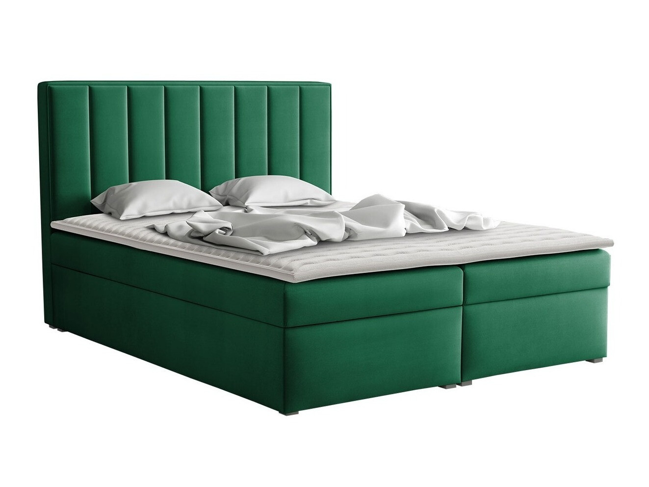 Lit boxspring Pomona 116 (Magic velours 2225)
