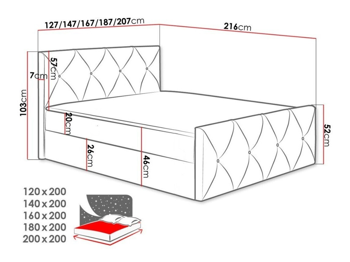 Lit continental Litus I (Mono 242)