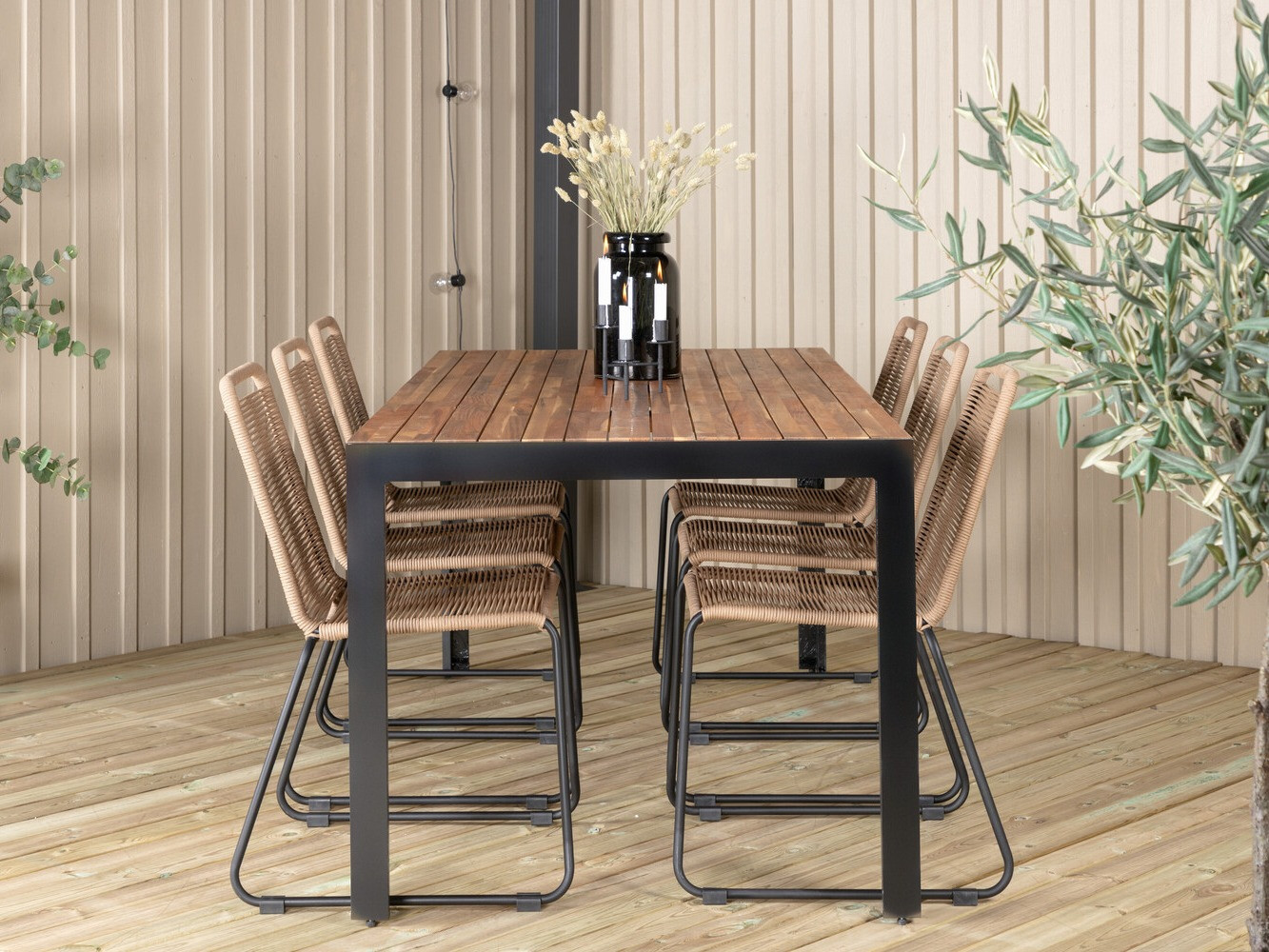 Ensemble table et chaises Dallas 2907