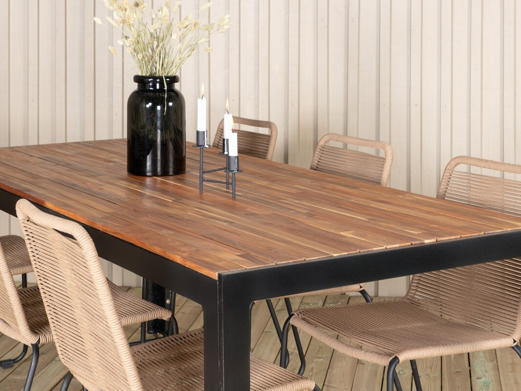 Ensemble table et chaises Dallas 2907