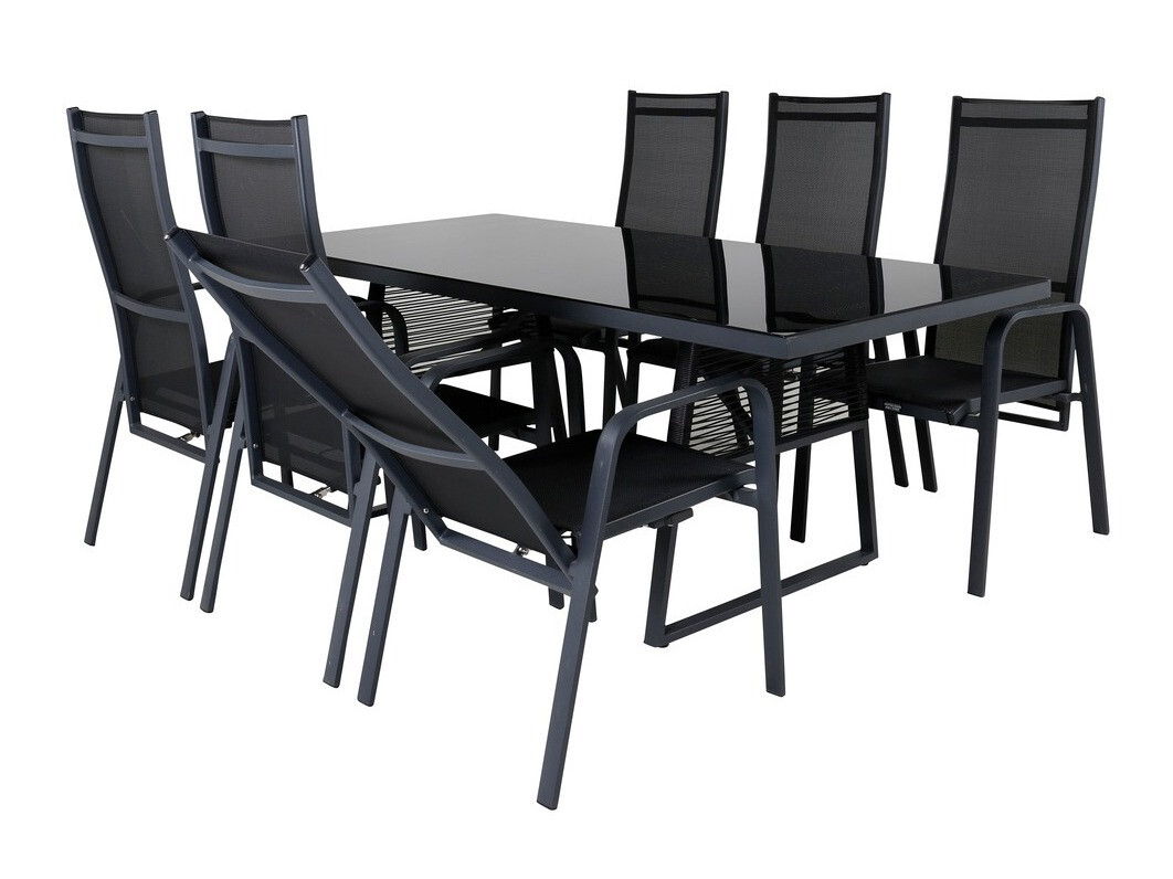 Ensemble table et chaises Dallas 1044