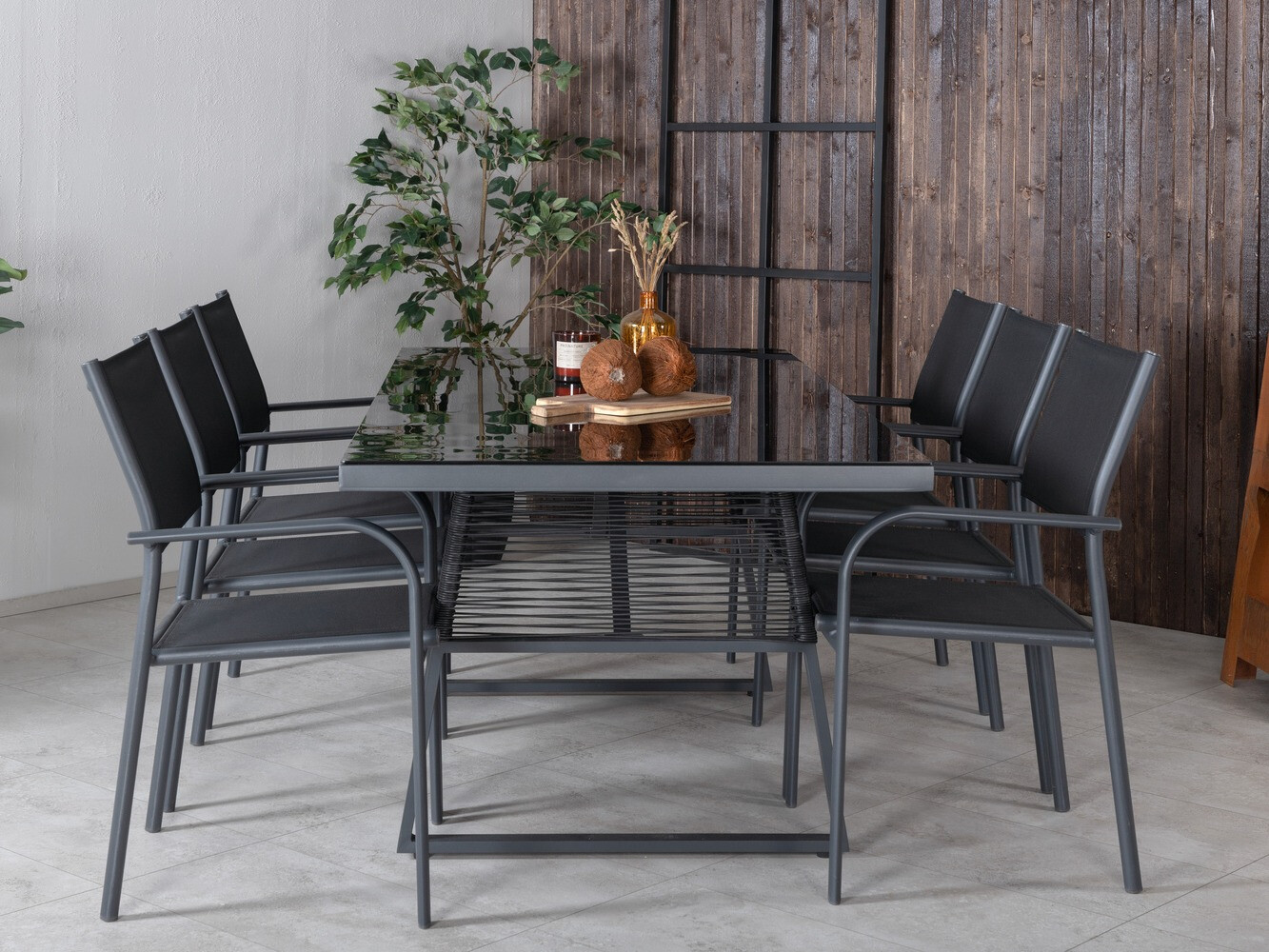 Ensemble table et chaises Dallas 1048