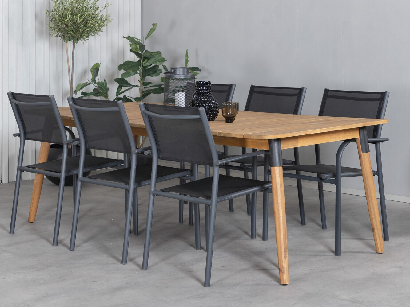 Ensemble table et chaises Dallas 2876
