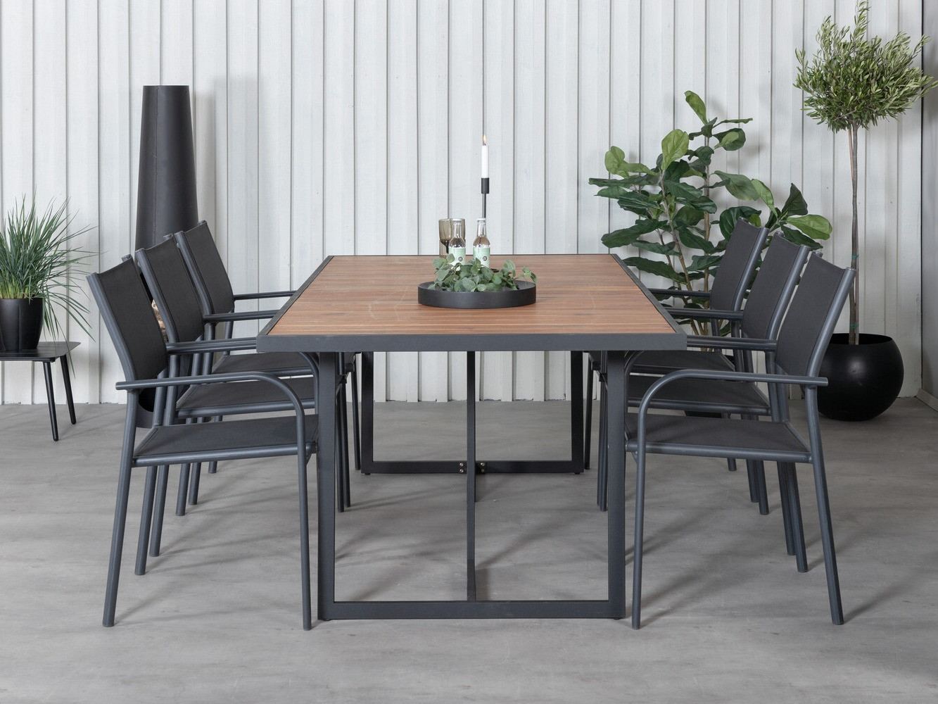 Ensemble table et chaises Dallas 2916
