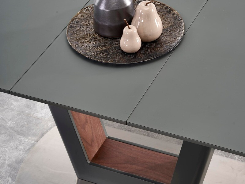 Table Houston 722 (Anthracite + Noyer)