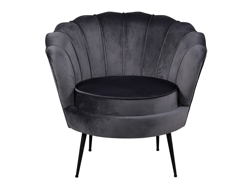 Fauteuil Dallas 1705 (Gris foncé + Noir)
