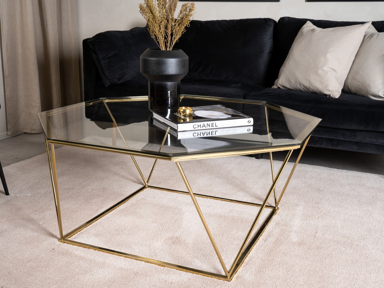Table basse Dallas 4211 (Doré)