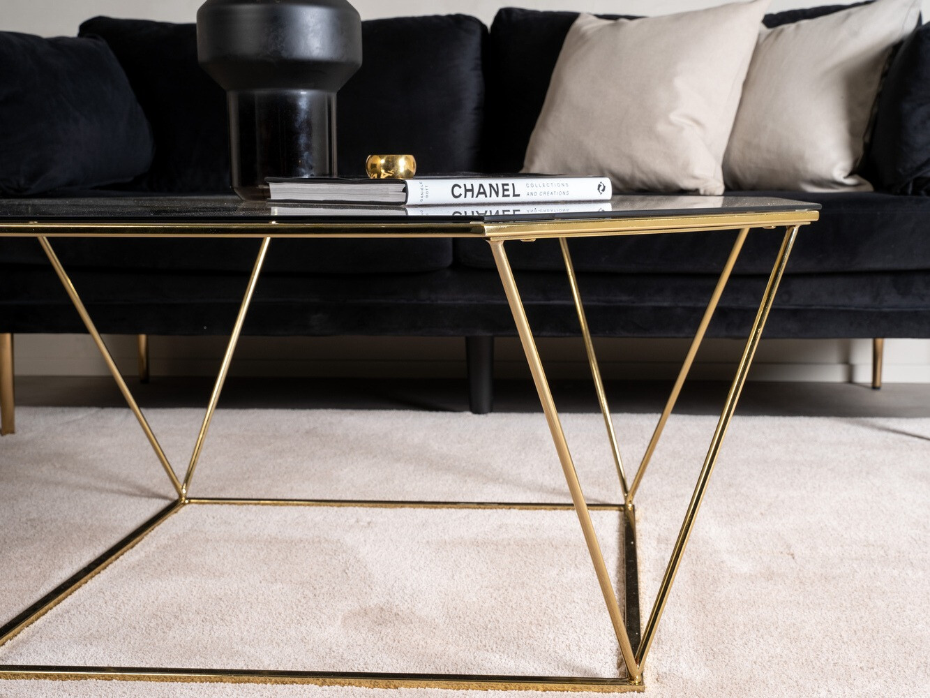 Table basse Dallas 4211 (Doré)