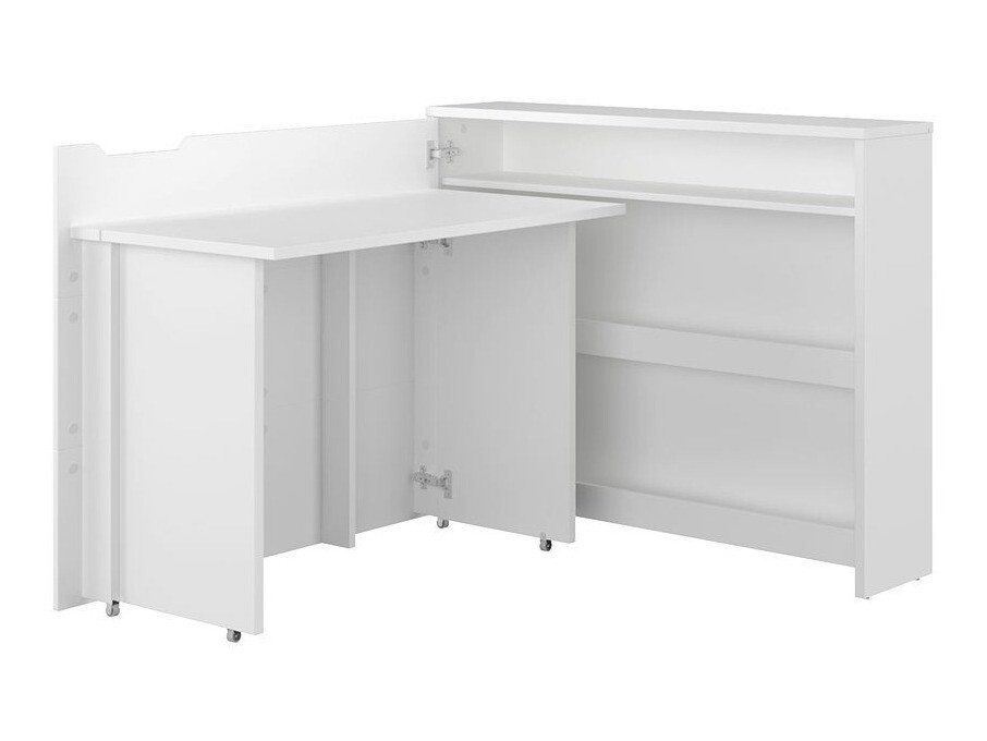 Bureau d'angle Concept Pro Lenart (Blanc)