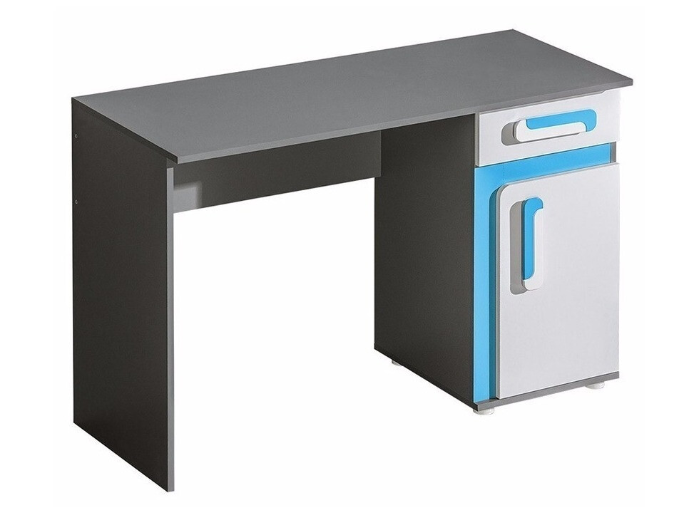 Bureau Levtala 109 (Anthracite + Blanc + Turquoise)