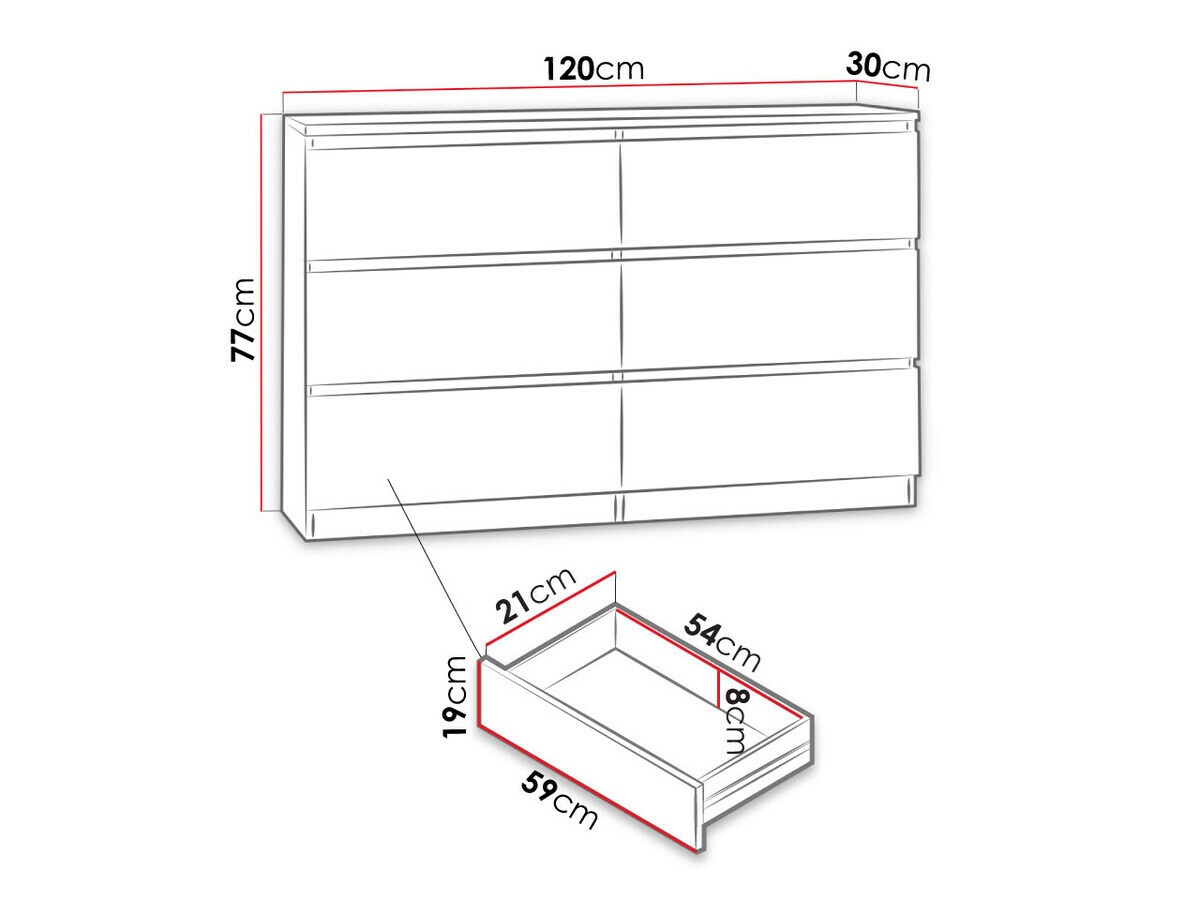 Commode Comfivo Structor V (Noir)