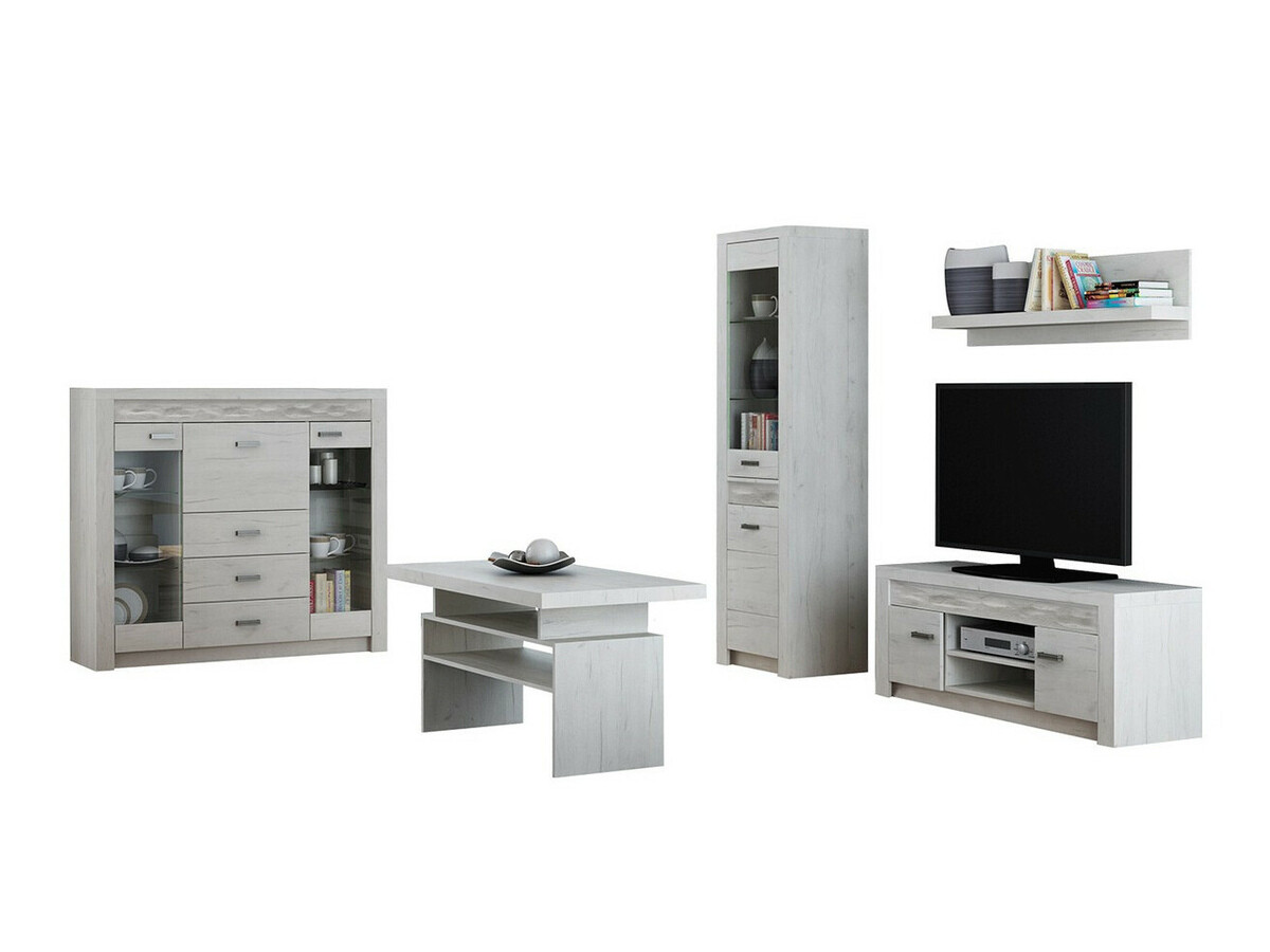 Ensemble de salon Serfeno 122 (Artisanat blanc)