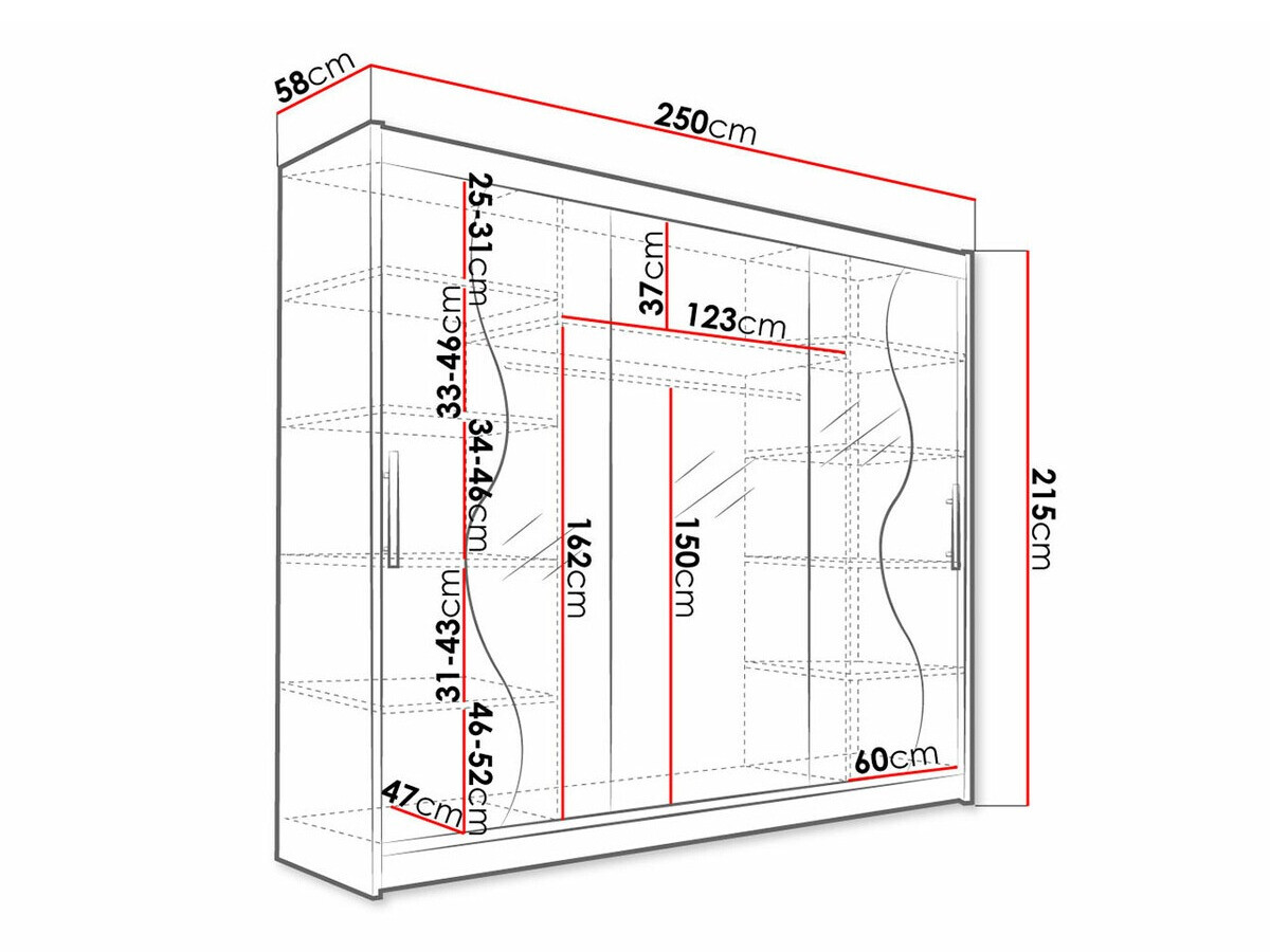 Armoire Closico Ordo III (Blanc)