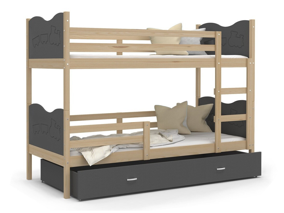 Lit superposé Aurora 112 (Pin)