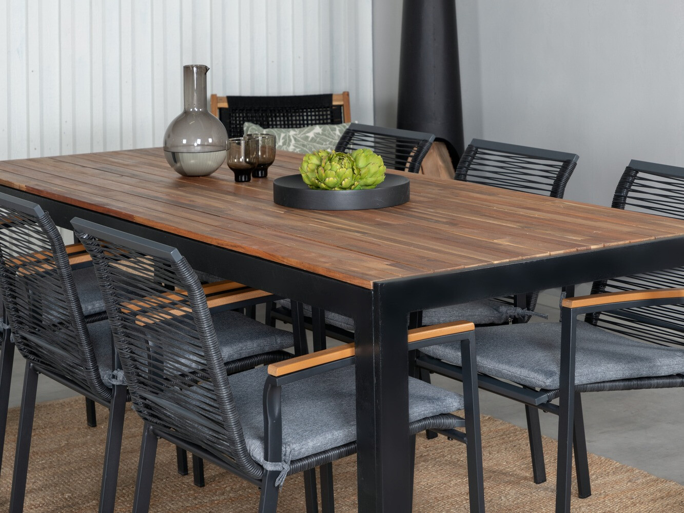 Ensemble table et chaises Dallas 1059