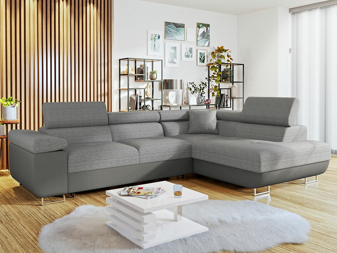 Canapé d'angle Comfivo Eliferu 100 (Soft 029 + Lux 05)